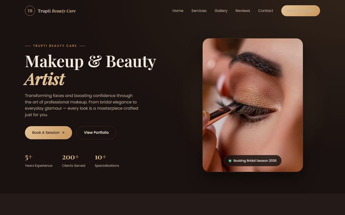 Trupti Beauty Care — screenshot